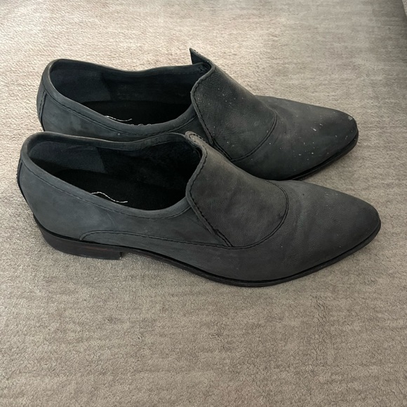 Free People Womens Brady Pointed Toe Loafers black - Picture 7 of 7